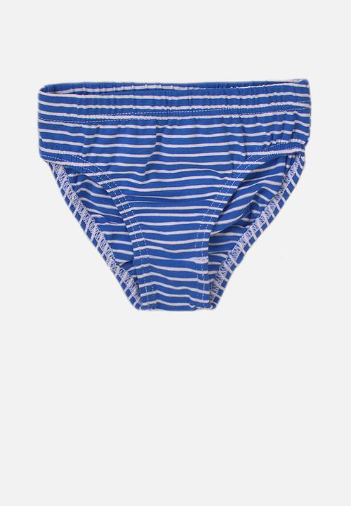MINOTI - 5 Pack space aop/stripe underpants - multi