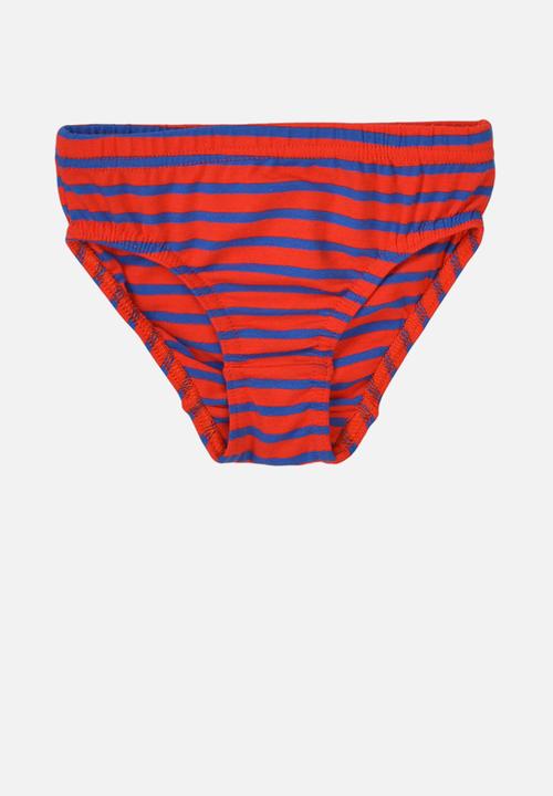 MINOTI - 5 Pack space aop/stripe underpants - multi