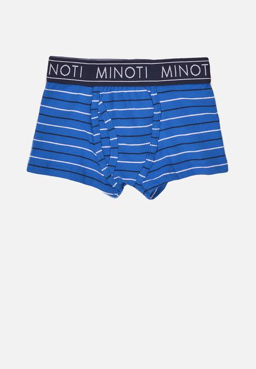 MINOTI - Teen boys 3 Pack aop/solid boxers - multi