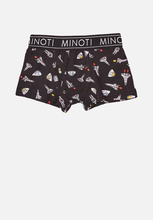 MINOTI - 3 Pack stripe/aop boxers - multi