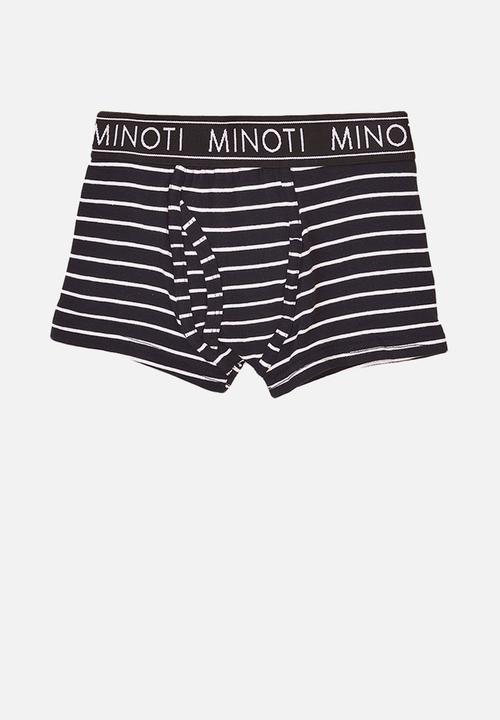 MINOTI - 3 Pack stripe/aop boxers - multi