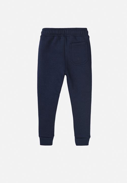 MINOTI - Basic fleece jogpant - navy 