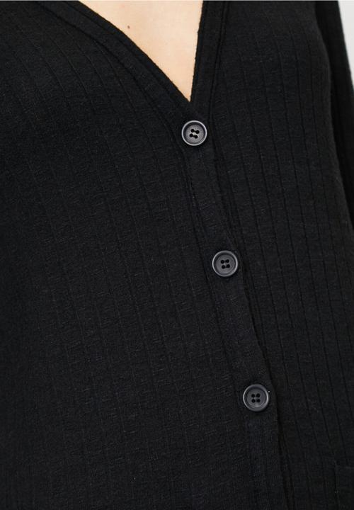 Koton - Button detailed cardigan - black