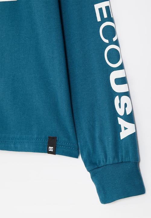 DC - Dc star long sleeve boy - moroccan blue
