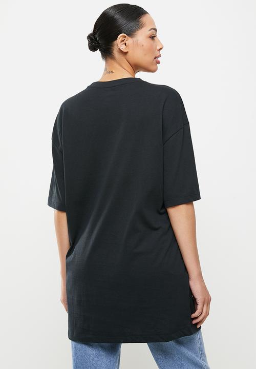 Converse - Oversized wordmark tee - converse black