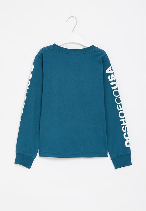 DC - Dc star long sleeve boy - moroccan blue