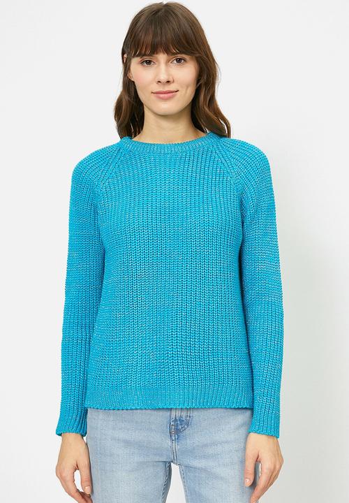 Koton - Crew neck jumper - blue