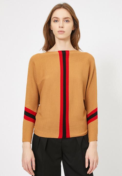 Koton - Long sleeve jumper - camel