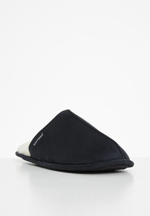 Hush Puppies - Martin microfibre slipper - navy