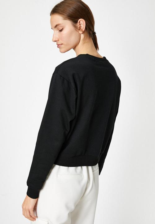 Koton - Bugs bunny sweatshirt - black