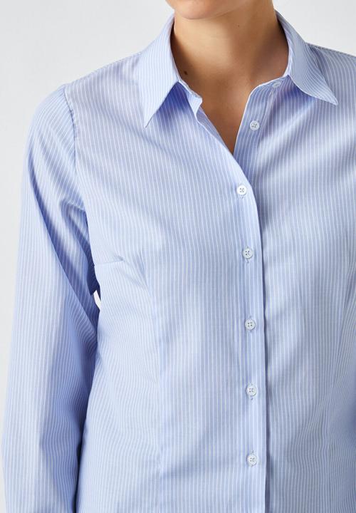 Koton - Slim fit shirt - blue stripes