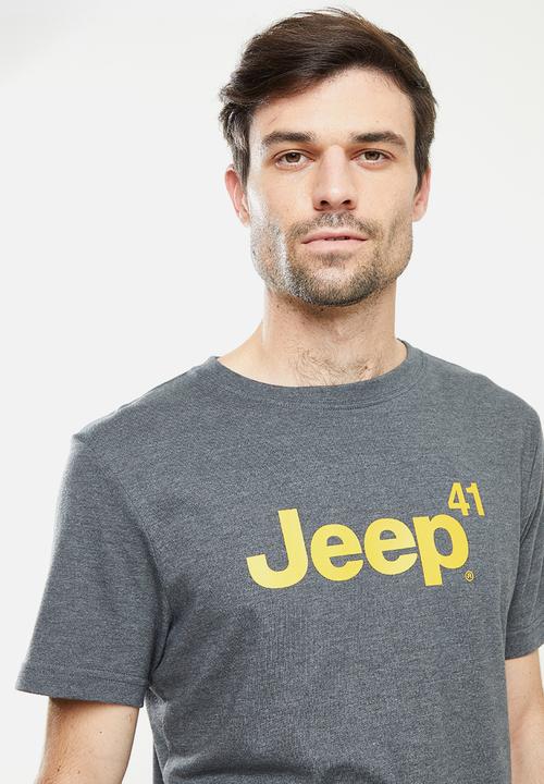 JEEP - Iconic logo tee - charcoal