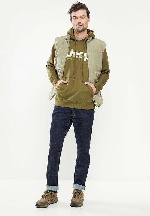 JEEP - High density logo print - green