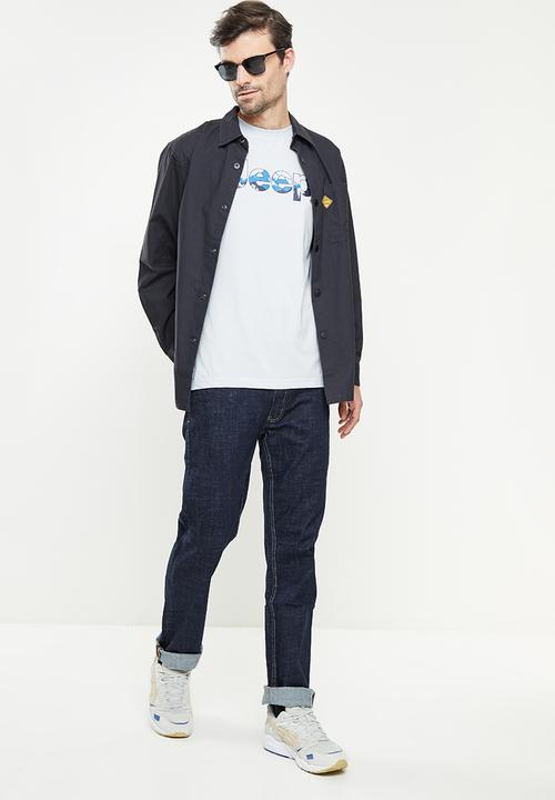 JEEP - Fashion graphics tee - blue
