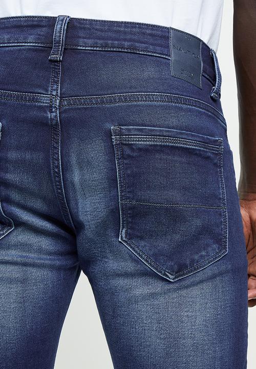 Nautica - Dark wash- dobby denim - dark wash
