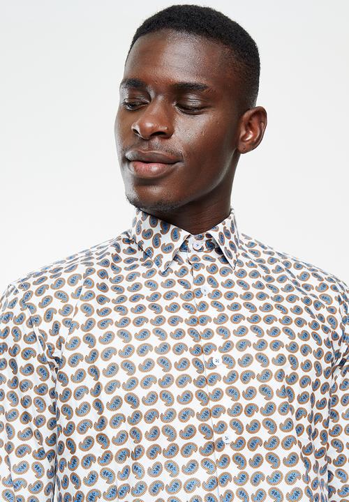 Ben Sherman - Mini paisley print long sleeve shirt - multi 