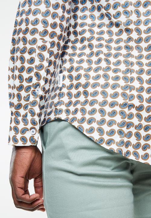 Ben Sherman - Mini paisley print long sleeve shirt - multi 