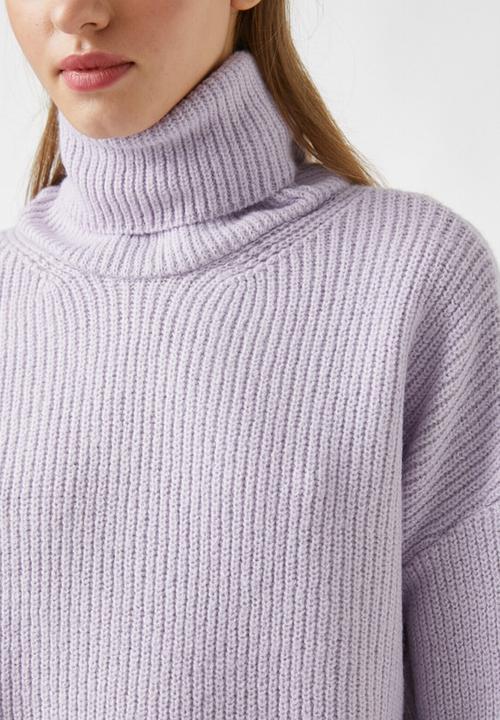 Koton - High rise sweater - lilac