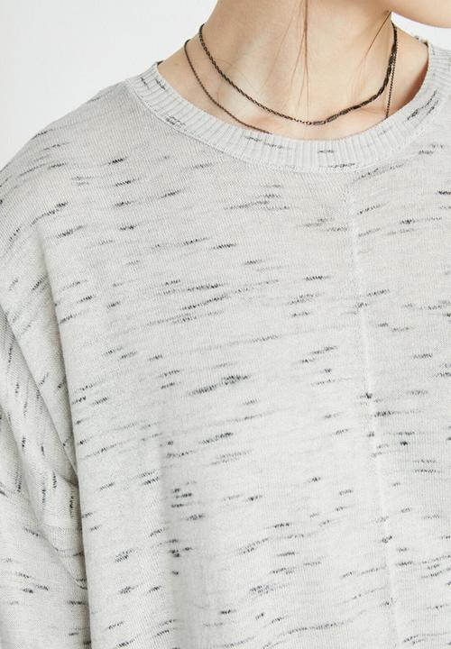 Koton - Long sleeve printed sweatshirt - grey