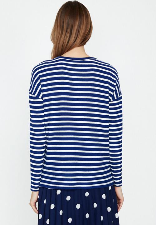 Koton - Striped jumper - navy