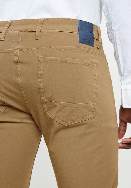 Nautica - Navigator pant - dark khaki