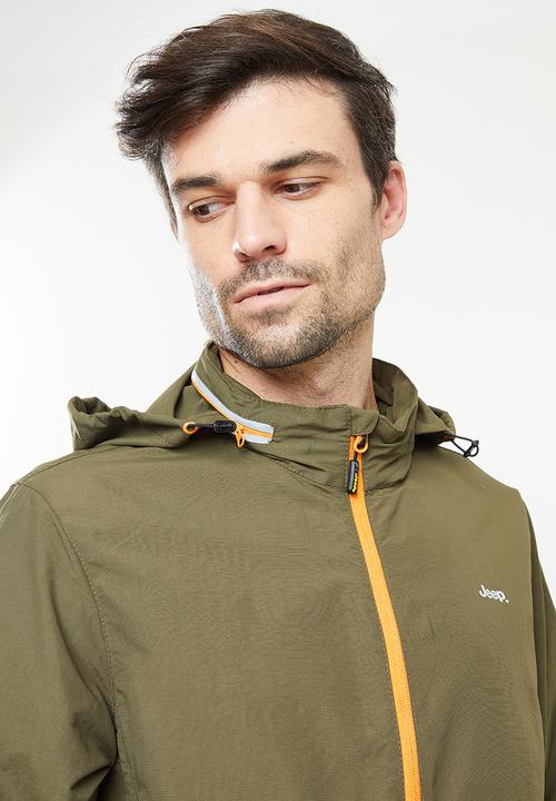 JEEP - City commuter packable jacket-uniform green-jeep - uniform green - jeep