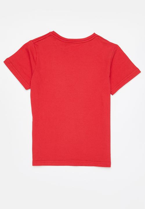 Original Penguin - Logo stamp - red ochre