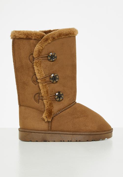 dailyfriday - Comfy tall boot - tan