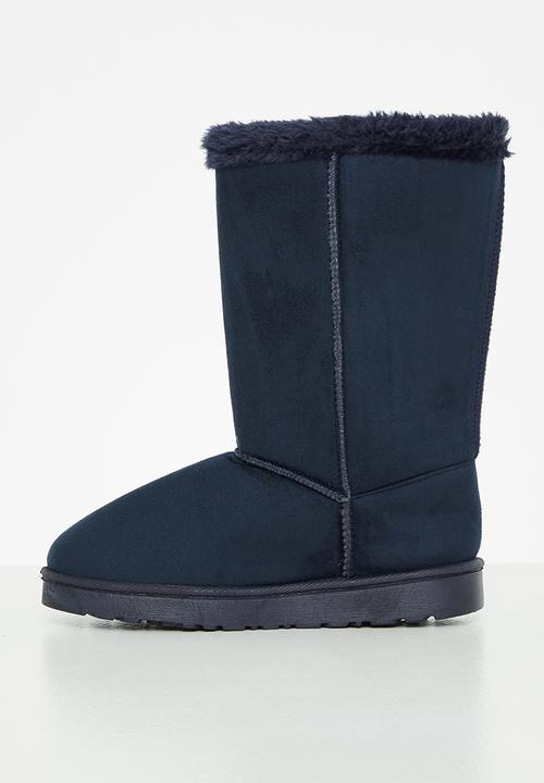 dailyfriday - Comfy tall boot - navy