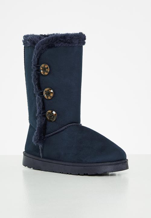 dailyfriday - Comfy tall boot - navy