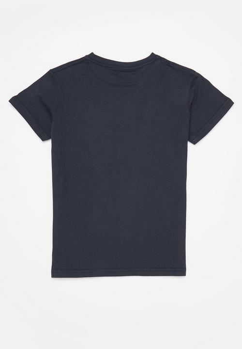Quiksilver - Lined up short sleeve yth - navy blazer