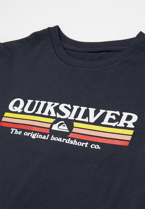 Quiksilver - Lined up short sleeve yth - navy blazer