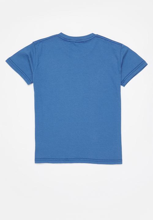 Quiksilver - Rushing back short sleeve boy - blue