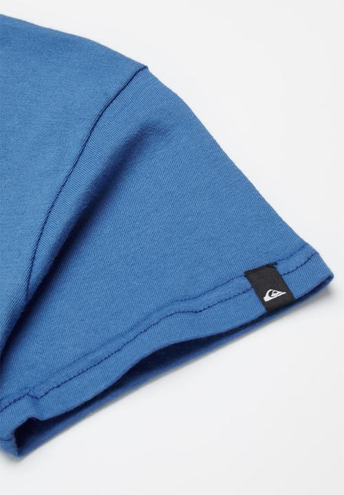 Quiksilver - Rushing back short sleeve boy - blue