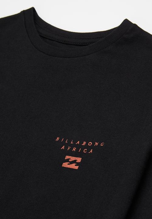 Billabong  - Boys africa watermark long sleeve tee - black