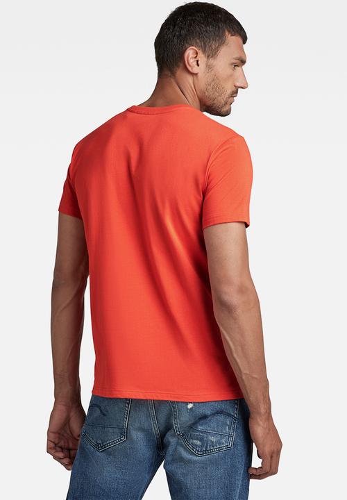 G-STAR - Base-s r t short sleeve - paprika