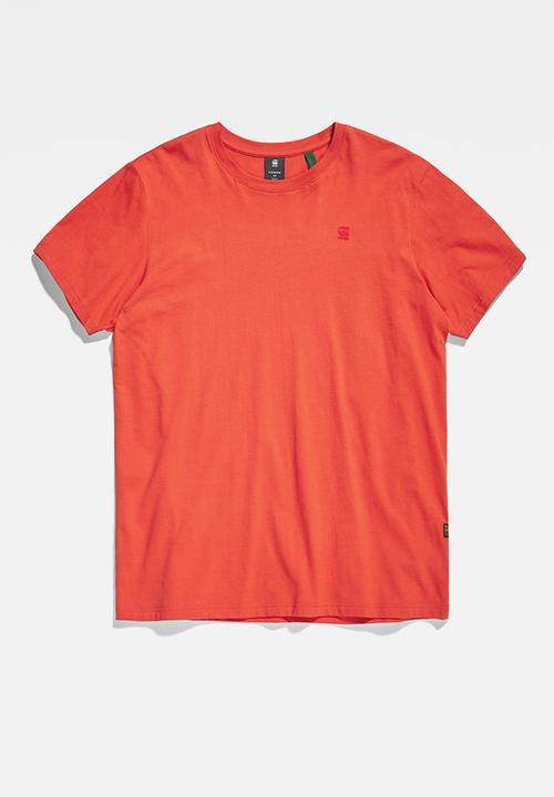 G-STAR - Base-s r t short sleeve - paprika