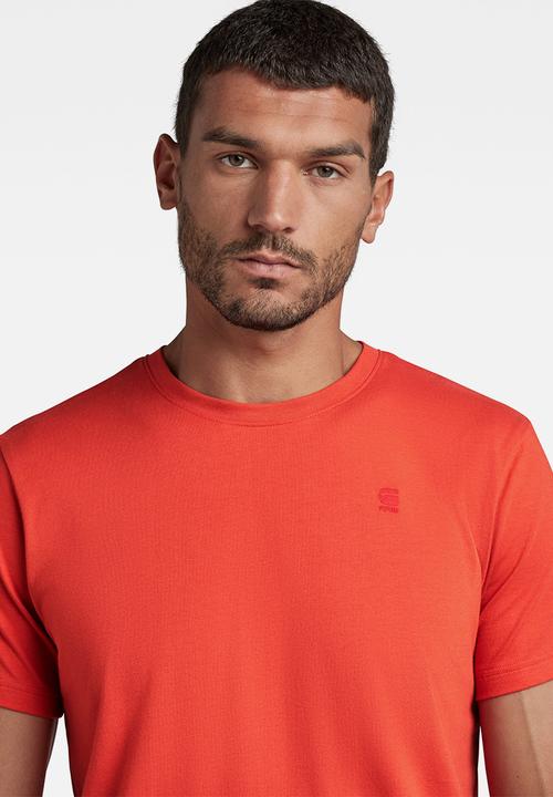 G-STAR - Base-s r t short sleeve - paprika