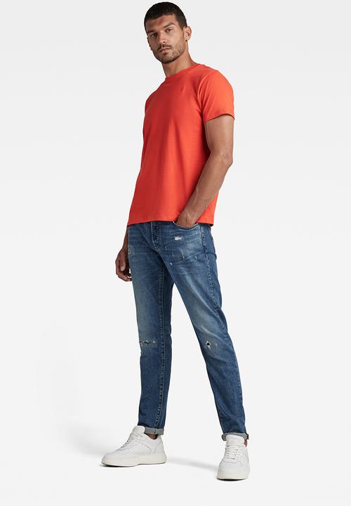 G-STAR - Base-s r t short sleeve - paprika