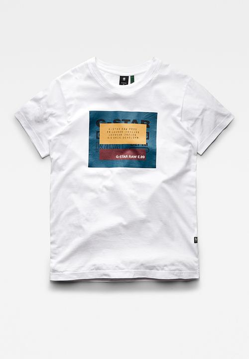 G-STAR - Cvrd originals r t - white