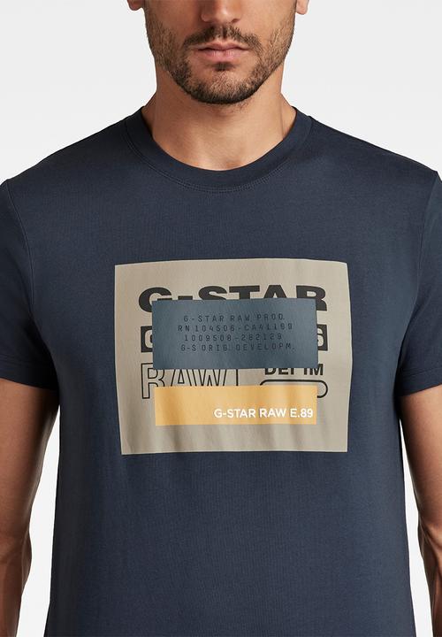 G-STAR - Cvrd originals r t - dk patriot blue