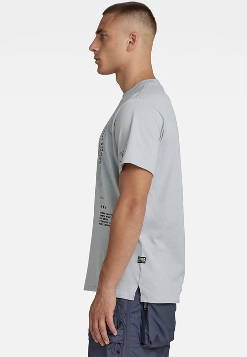 G-STAR - Multi graphic loose r t - magnesium