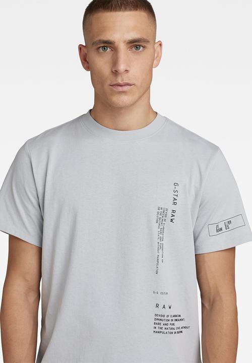 G-STAR - Multi graphic loose r t - magnesium
