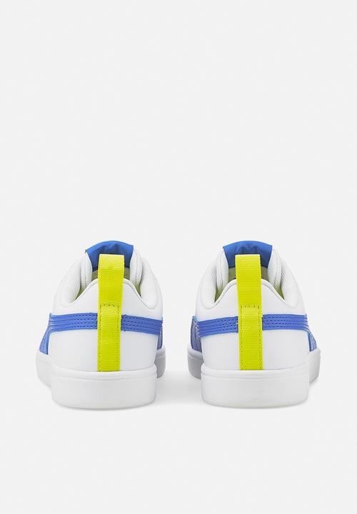 PUMA - Puma rickie jr - puma white-dazzling blue-nrgy yellow