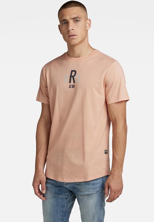 G-STAR - Lash back gr r t - peach nougat