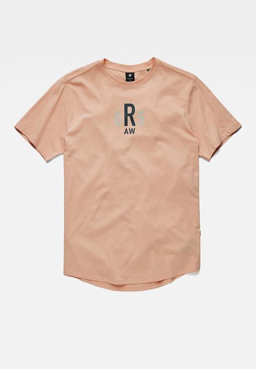 G-STAR - Lash back gr r t - peach nougat