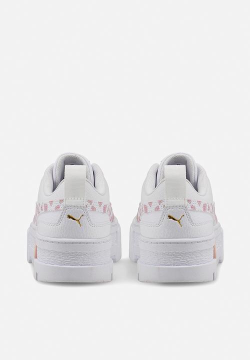 PUMA - Mayze wild jr - puma white-prism pink