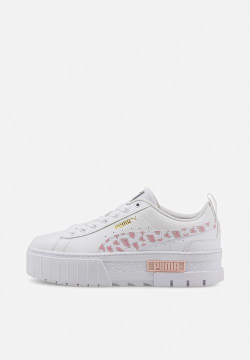 PUMA - Mayze wild jr - puma white-prism pink