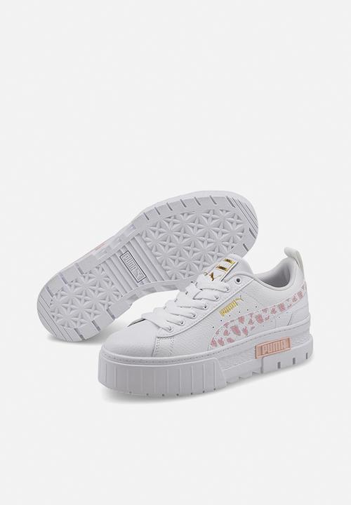 PUMA - Mayze wild jr - puma white-prism pink