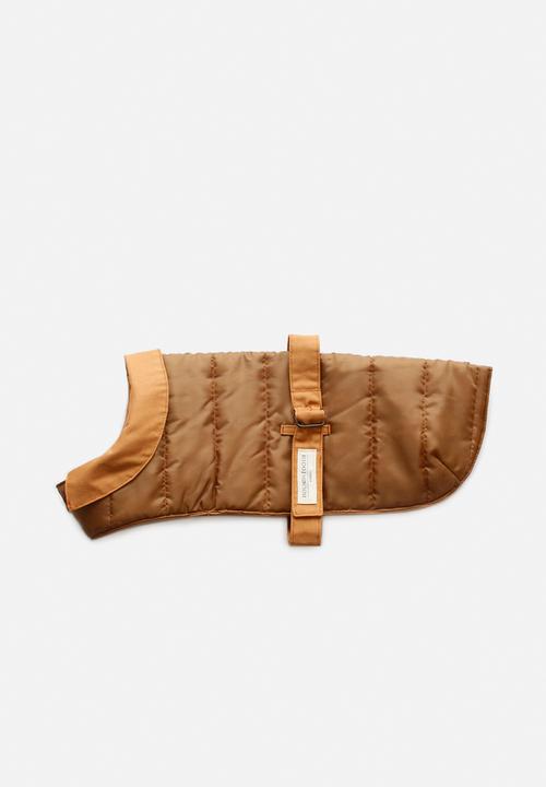 Houndstooth - Tailored reversible coat hound - mustard